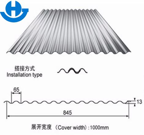 ASTM A792 Aluzinc Zincalume Roof Plate