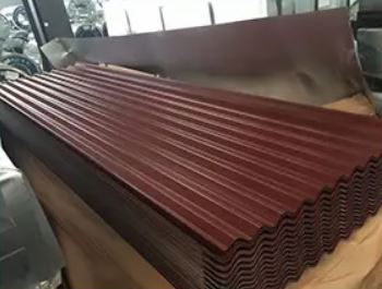 PPGL Corrugation Steel Sheet for construction Roofing material