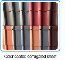 PPGL Corrugation Steel Sheet for construction Roofing material