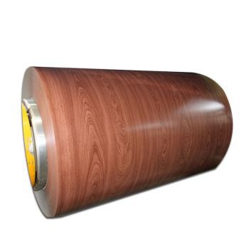 Wooden Grain Pattern Coated PPGI PPGL