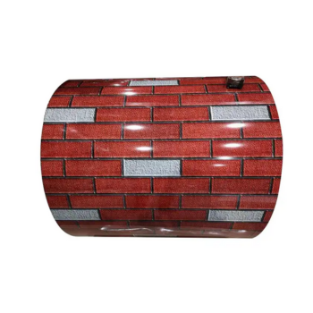 Brick Pattern PPGI Color Coated Steel Coil