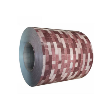 Thickness 0.3mm PPGI Brick Pattern Steel Coil